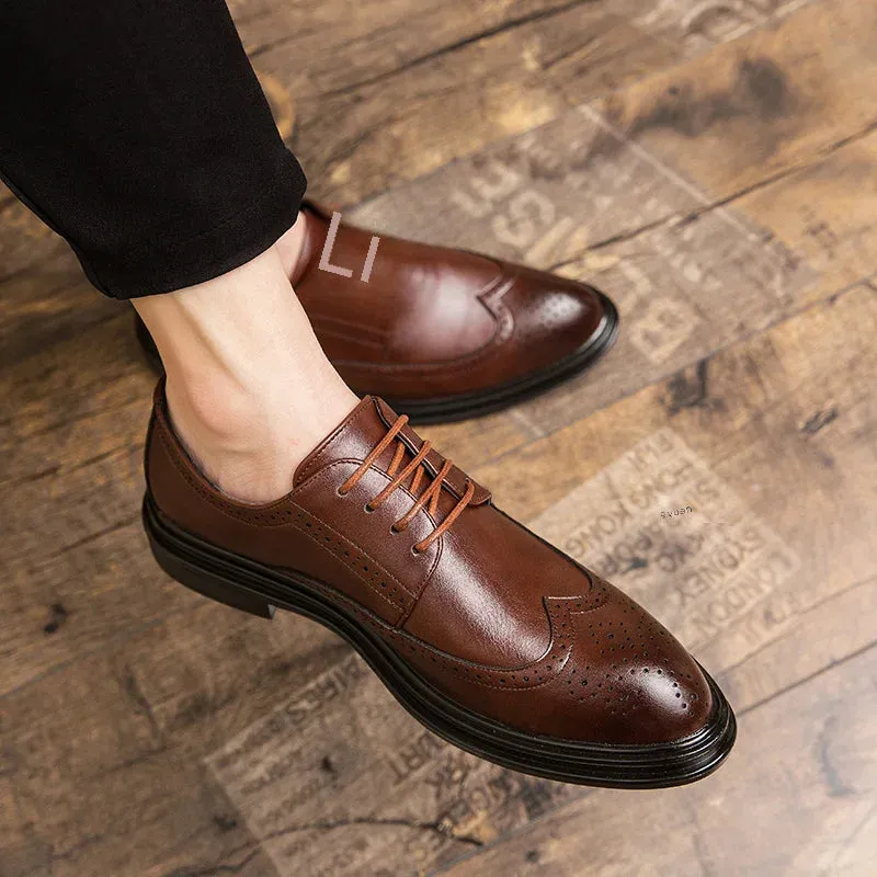 Vintage-Casual-Dress-Schuhe für Männer