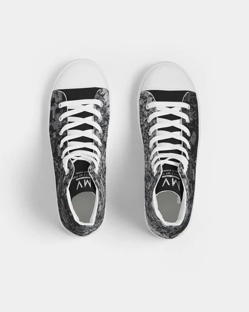 We The People Hightop Canvas Shoe