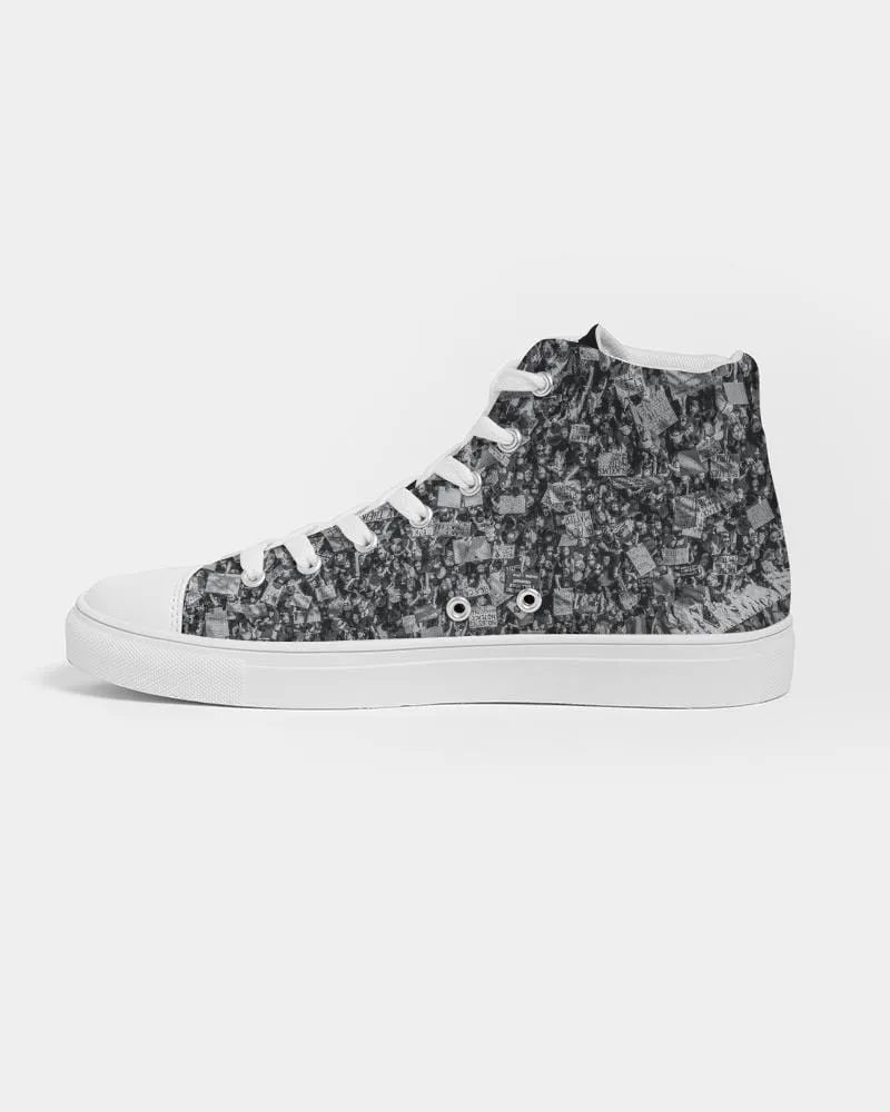 We The People Hightop Canvas Shoe