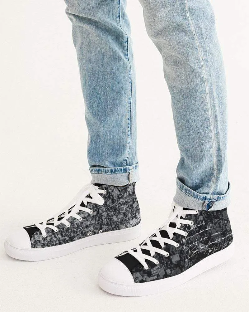 We The People Hightop Canvas Shoe