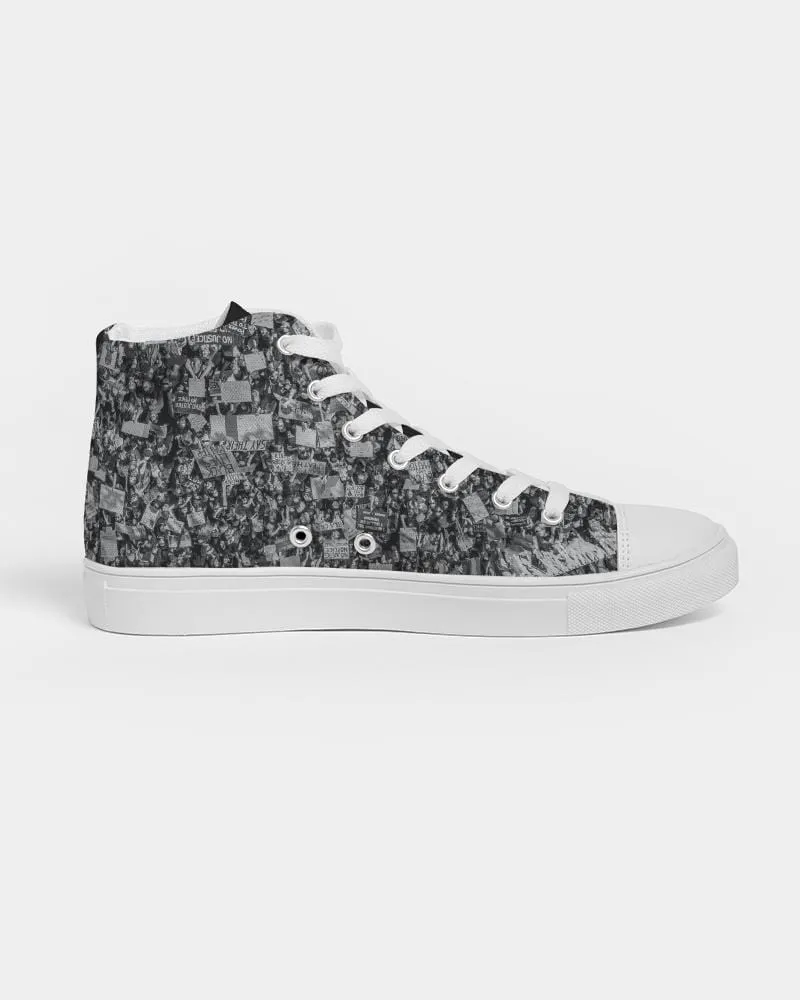 We The People Hightop Canvas Shoe