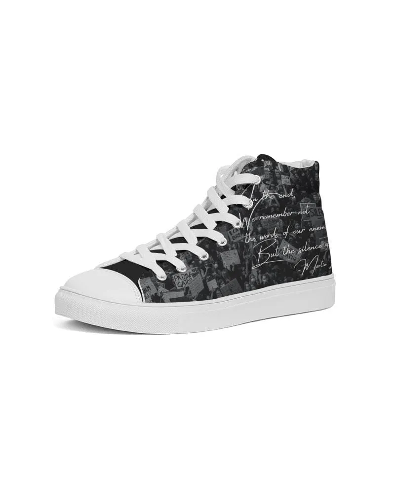 We The People Hightop Canvas Shoe