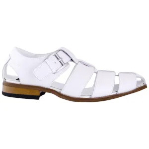 White Randy Sandal