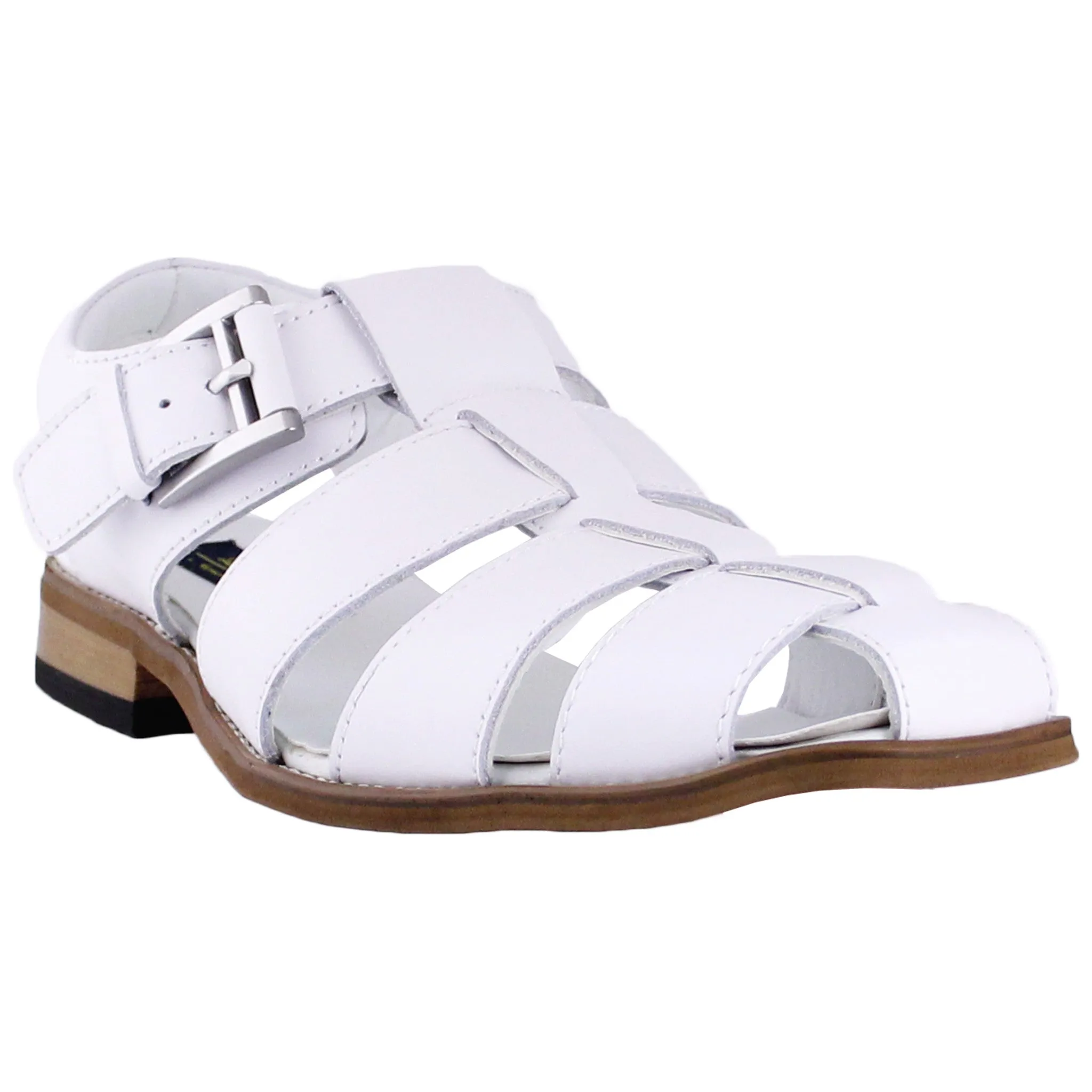 White Randy Sandal