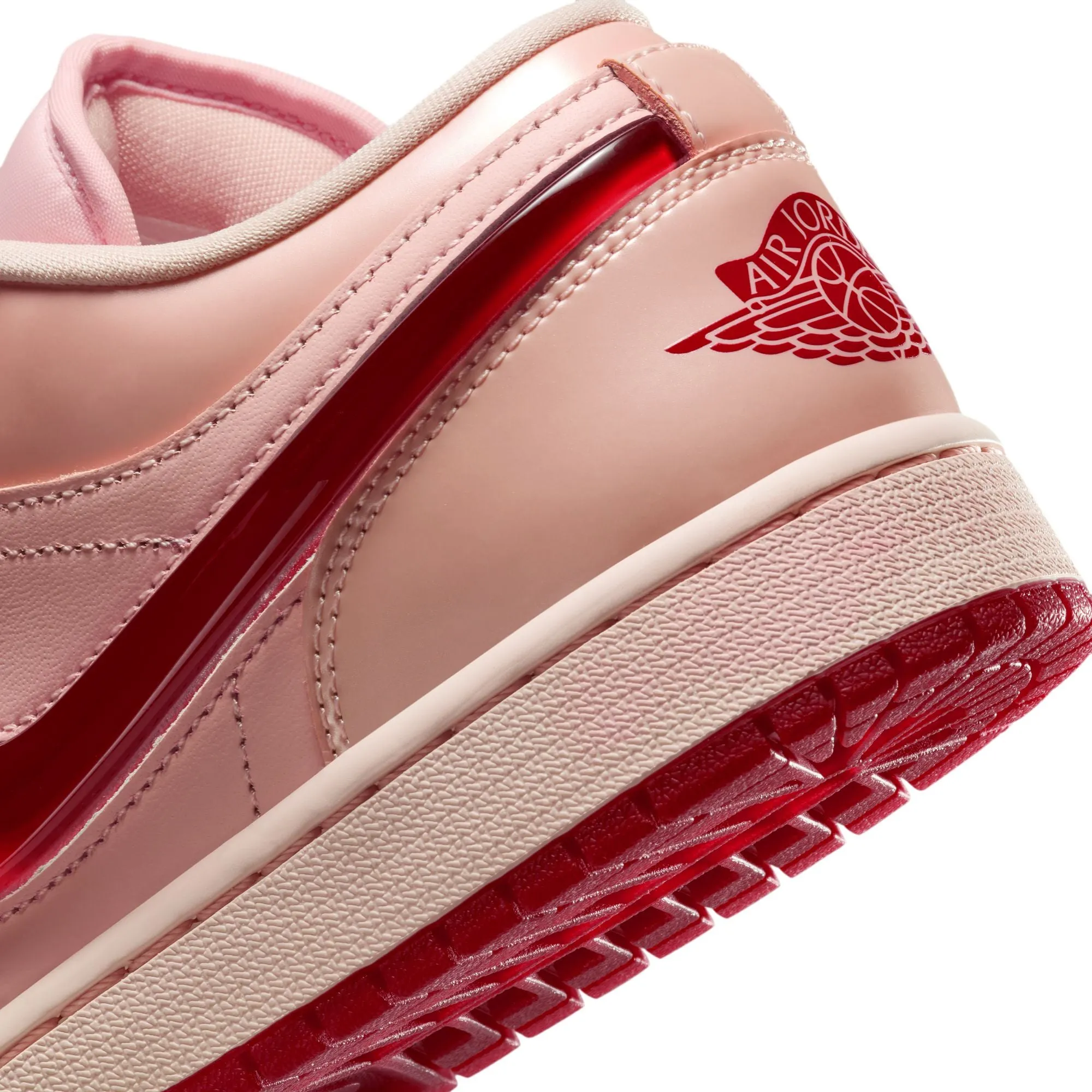 Womens Air Jordan 1 Low SE ‘Washed Coral/Gym Red'
