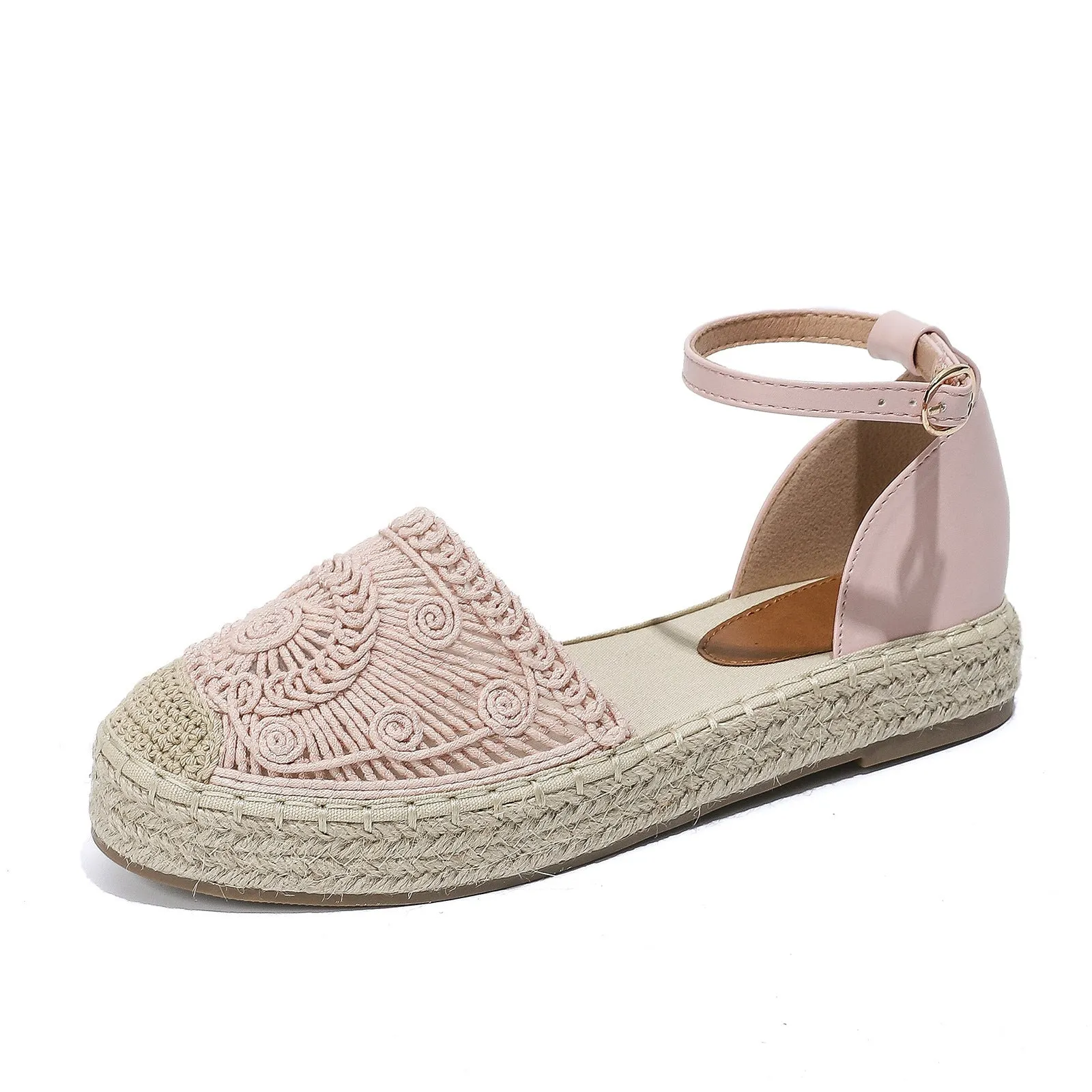 Women's Comfortable Closed Toe Hollow Fisherman Sandals