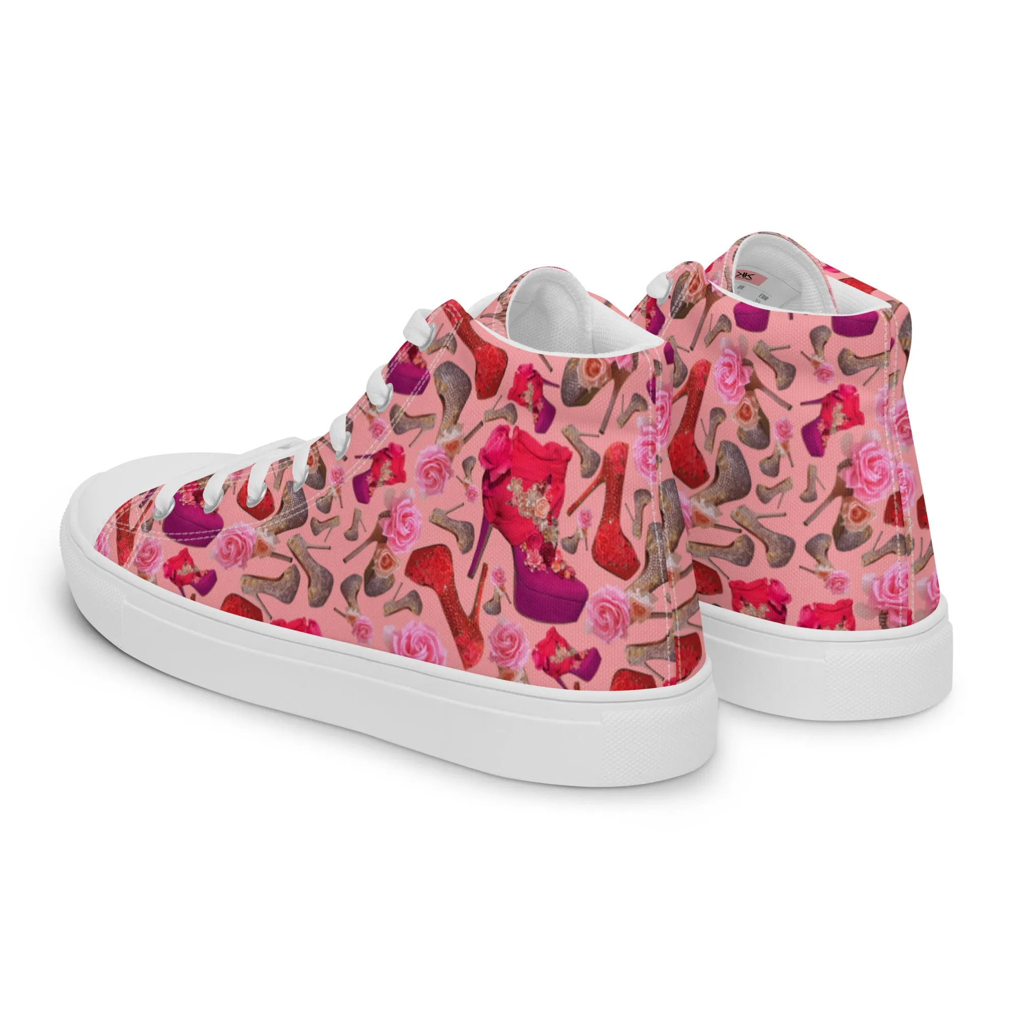 Women’s high top canvas shoes 'Hollywood'