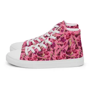 Women’s high top canvas shoes 'Pink Diamond'