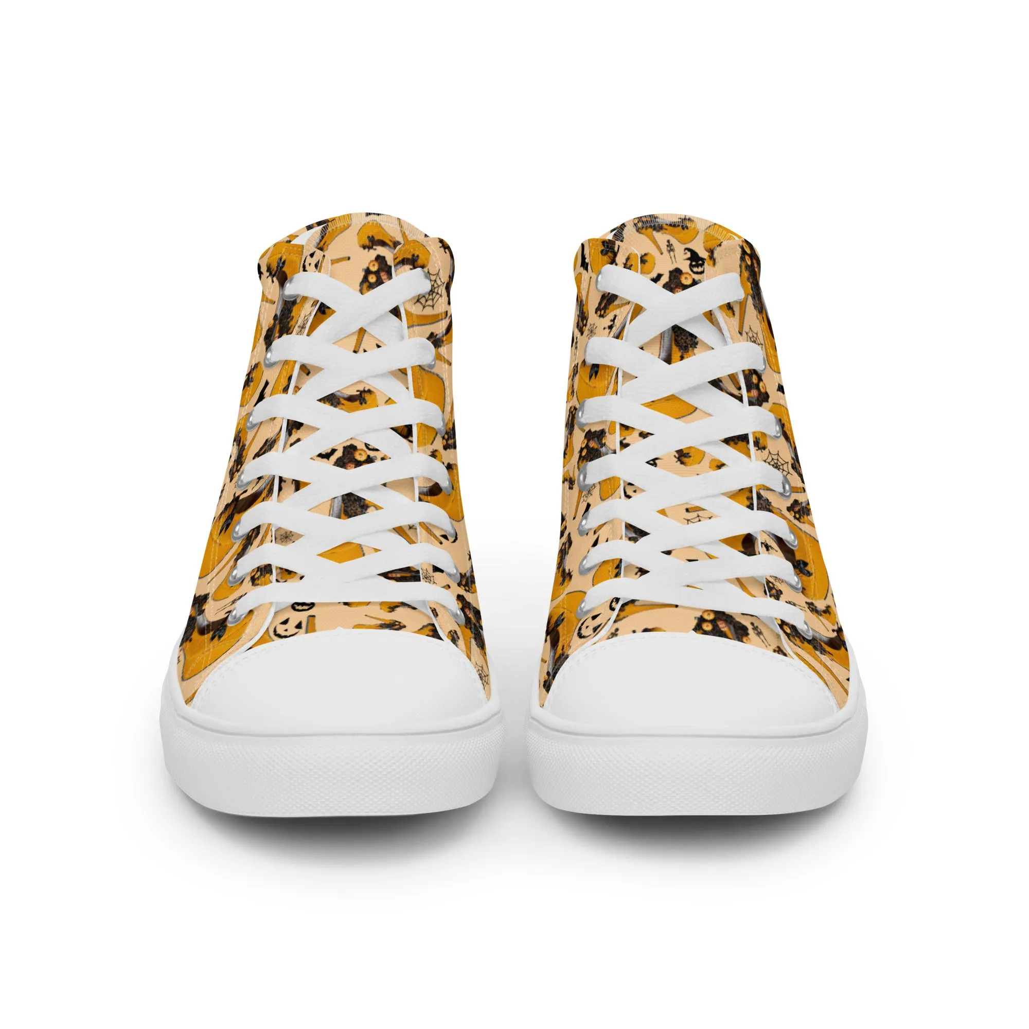 Women’s high top canvas shoes 'Sexy witch'
