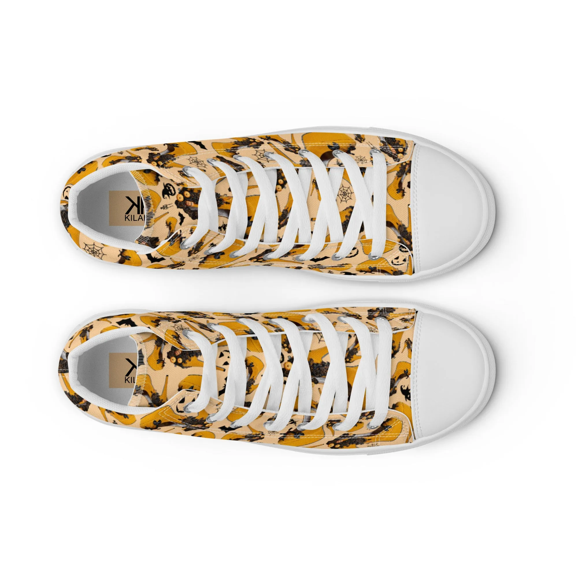 Women’s high top canvas shoes 'Sexy witch'
