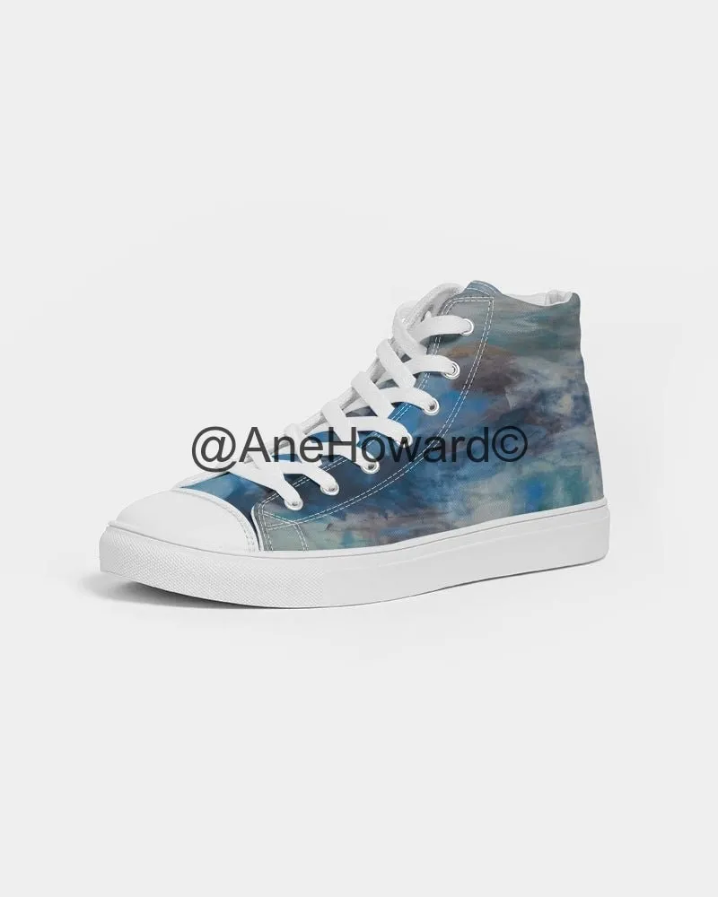 Women's Hightop Canvas Shoe Into the Light