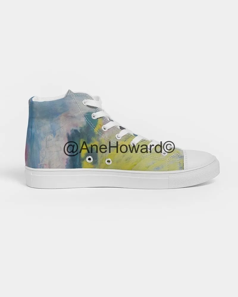 Women's Hightop Canvas Shoe Into the Light