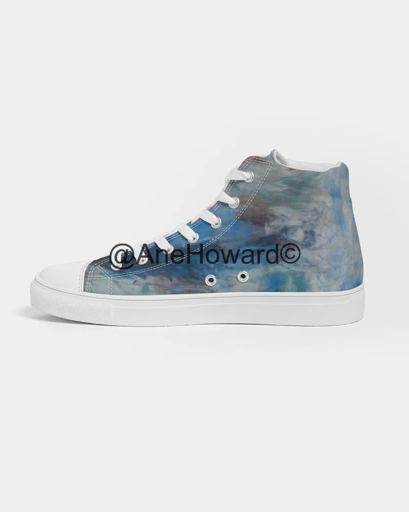 Women's Hightop Canvas Shoe Into the Light