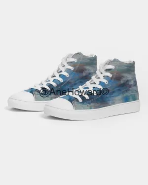 Women's Hightop Canvas Shoe Into the Light