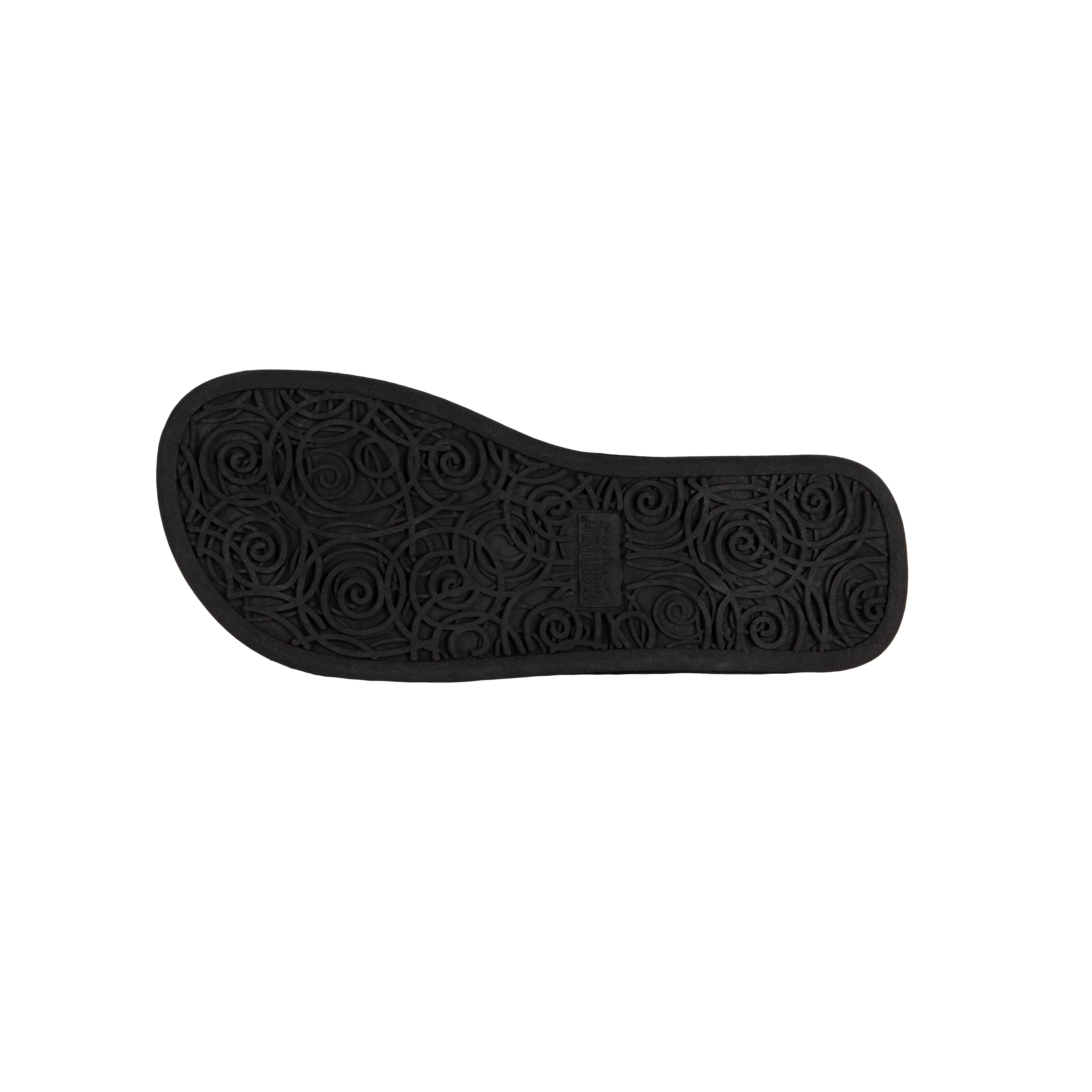 Women's Sheepskin Lined Flip Flops